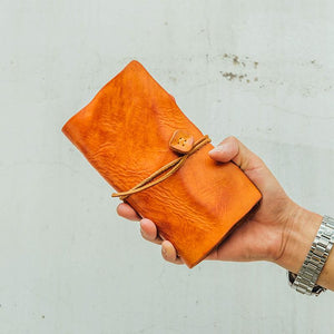 Handmade Leather Multifunction Wallet