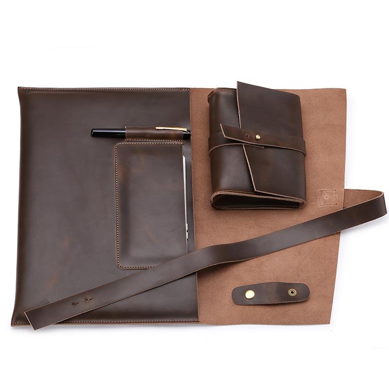 Genuine Leather Macbook pro/air Laptop Case