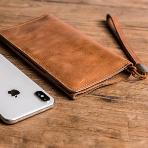 Leather Retro Travel Wallet