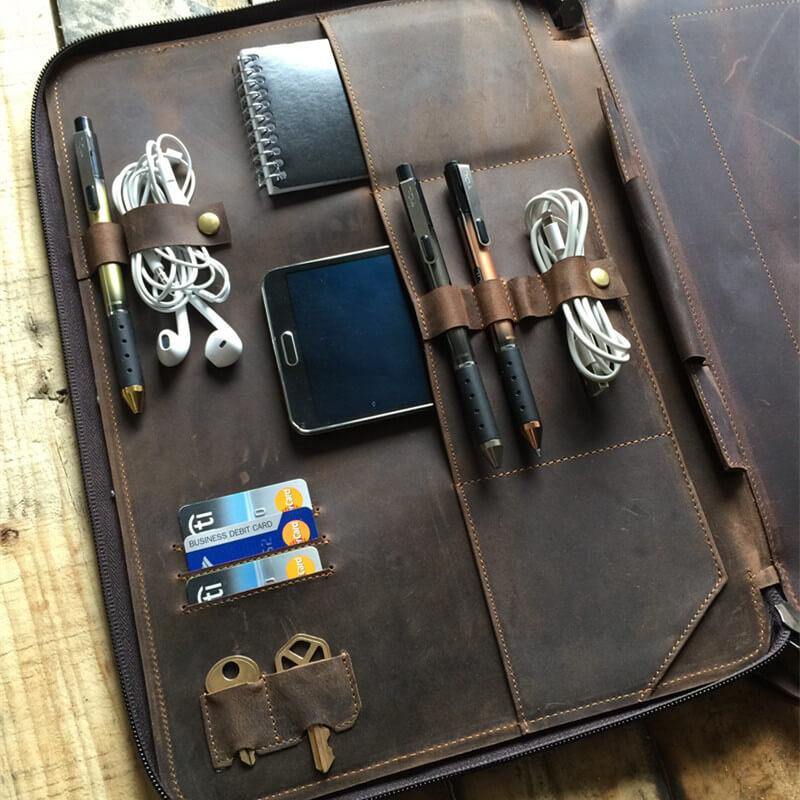 Handmade Leather Macbook Case