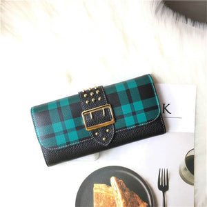 Leather Fashion Long Women  Purse