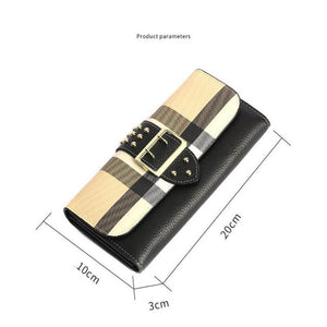 Leather Fashion Long Women  Purse
