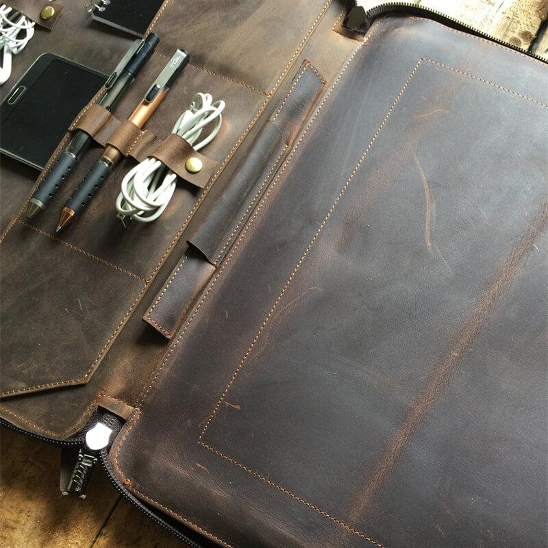 Handmade Leather Macbook Case