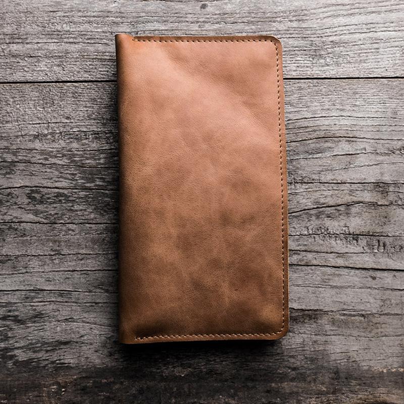 Leather Retro Travel Wallet
