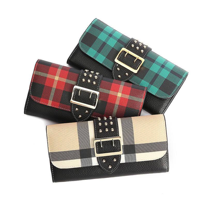 Leather Fashion Long Women  Purse