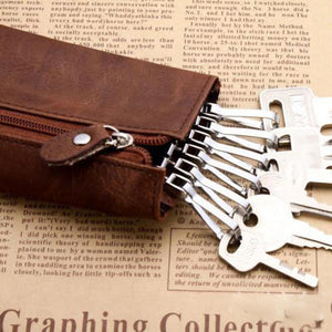 Leather key wallet