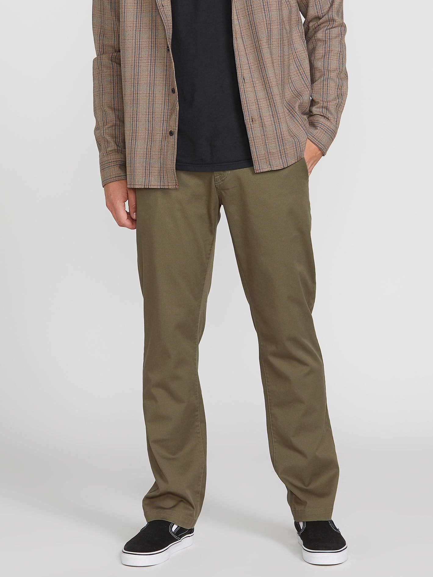 Frickin Modern Stretch Pants - Army Green Combo