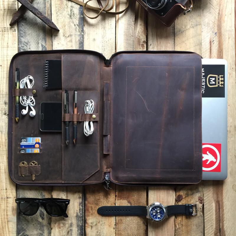 Handmade Leather Macbook Case