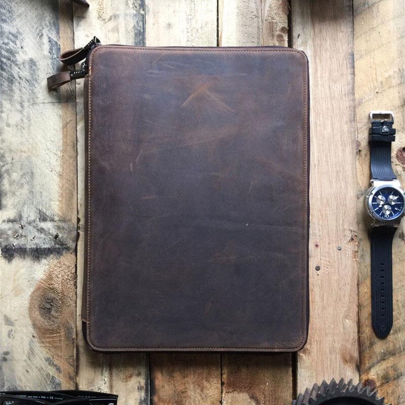 Handmade Leather Macbook Case