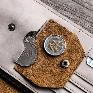 Leather Retro Travel Wallet