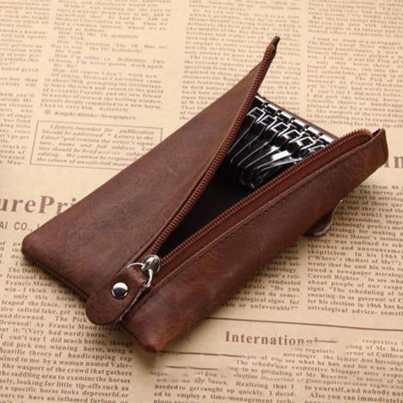 Leather key wallet