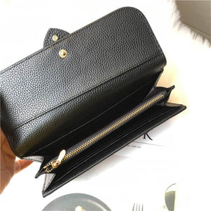 Leather Fashion Long Women  Purse